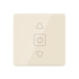 Remote control panel for curtains